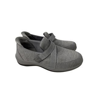 Orthofeet Amalya Shoes Womens Size 8 2E X-Wide EE Gray Orthopedic Comfort